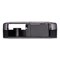 San Jamar 9 in. Roll 19 in. x 5.25 in. x 12 in. JBT Twin Toilet Oceans Tissue Dispenser - Transparent Black Pearl